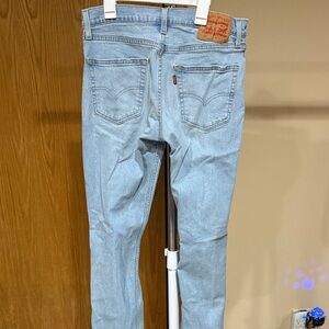 Levi's Men's Skinny Jeans in Light Blue